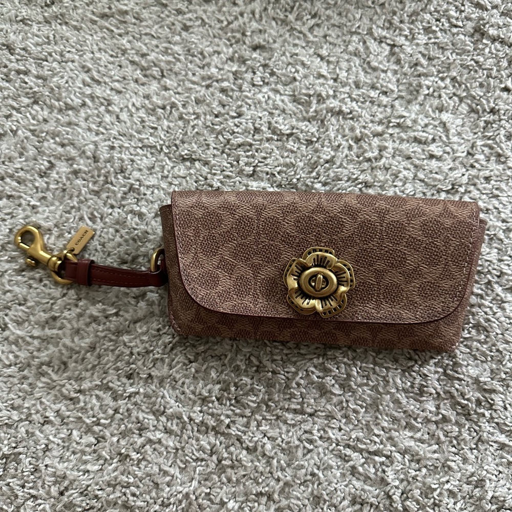 Coach Logo Sunglasses Case